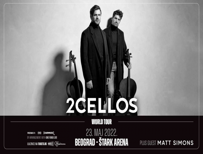 2Cellos to play in Belgrade!