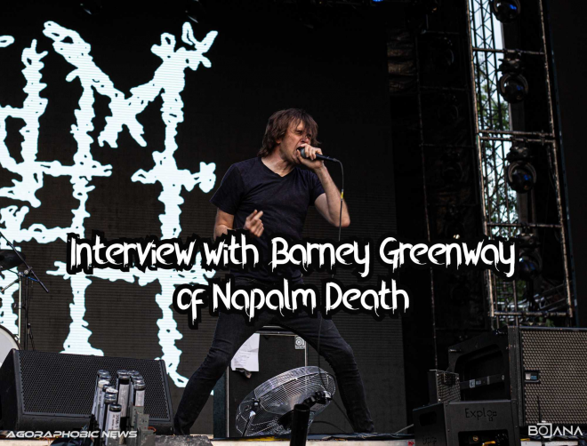 Interview with Barney Greenway of Napalm Death: The band’s name is very direct anti-war play on words 
