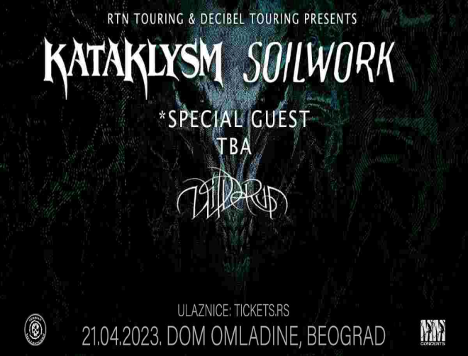Kataklysm and Soilwork to perform in Belgrade!