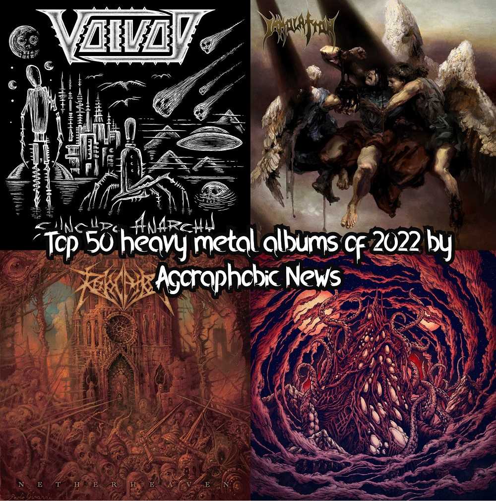 50 heavy metal albums of 2022 Agoraphobic - Agoraphobicnews